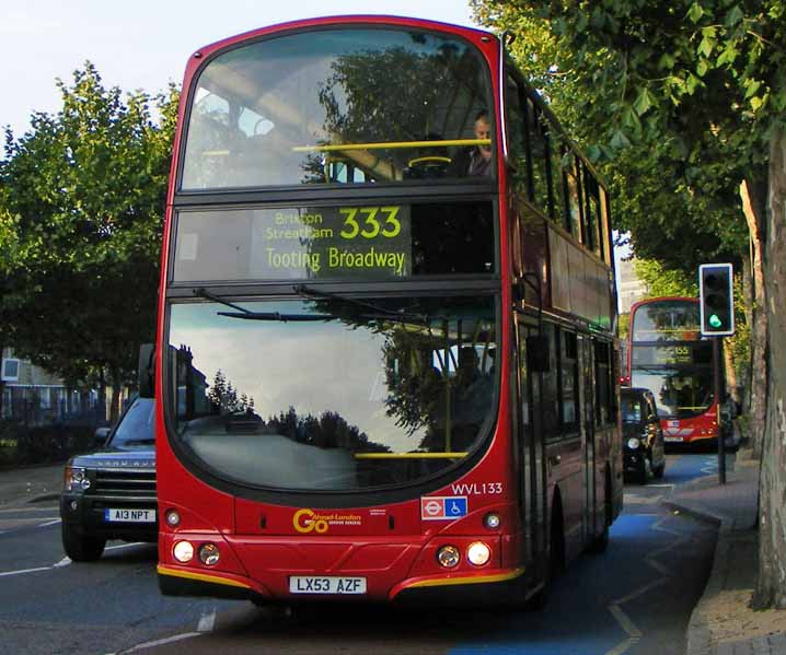 London General Volvo B7TL Wright WVL133